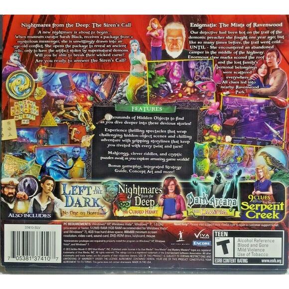 Y2k Lot 40+ Viva Legacy Hidden Object Mysteries Mystery Adventure PC Game CD-ROM - Picture 5 of 11